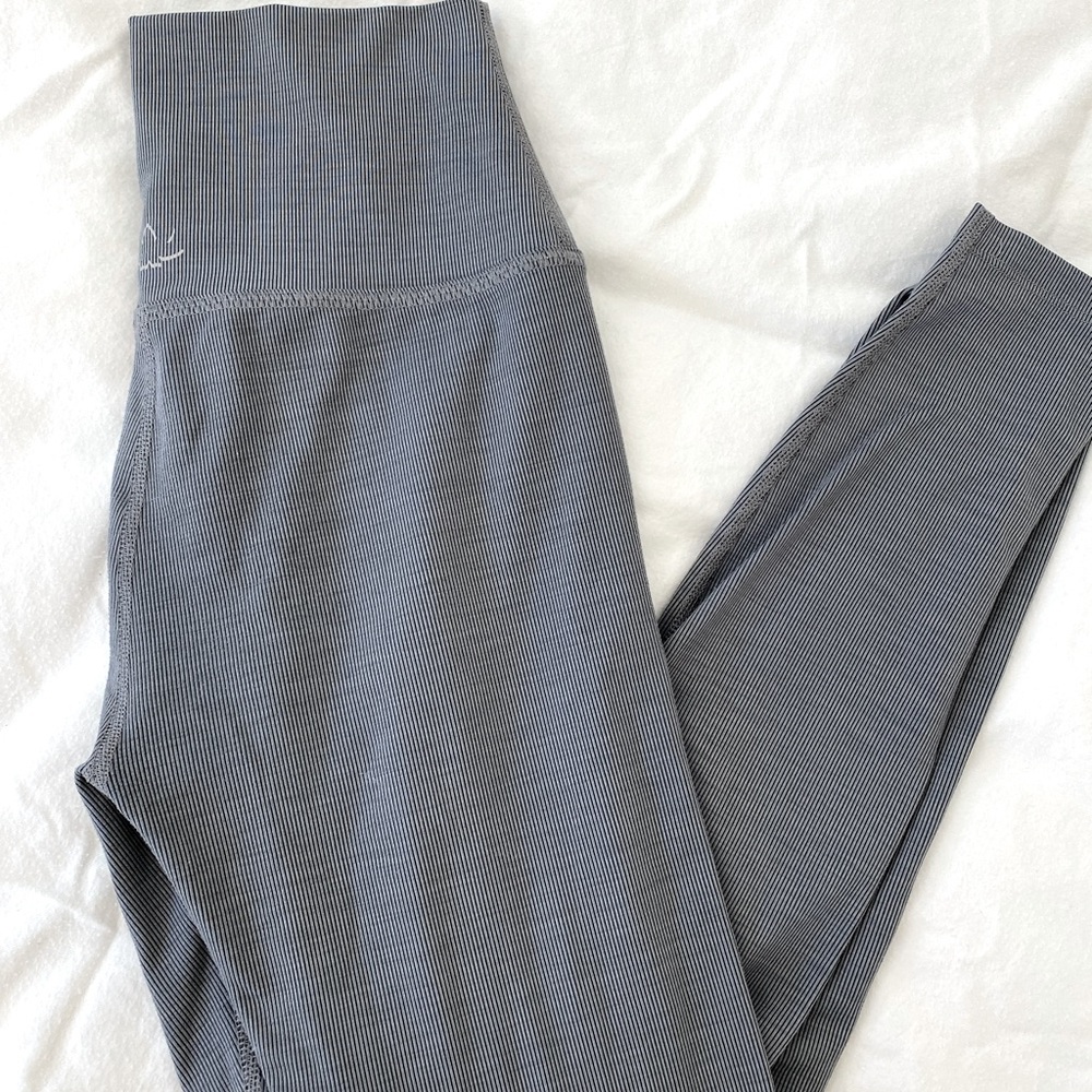 Beyond Yoga Heather Rib High Waisted MIDI Legging
